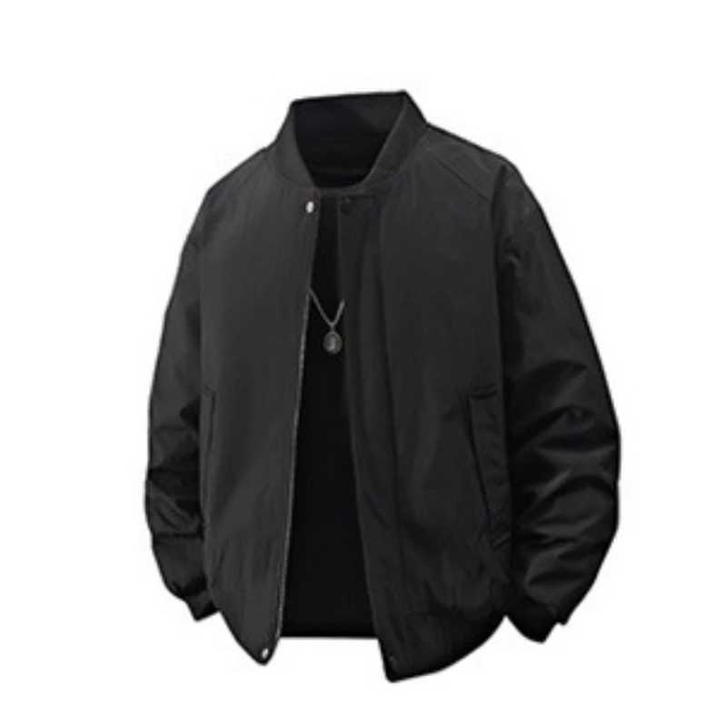 Latest Baseball Collar Down Mens Winter Loose Cotton Jacket with Thick Velvet Soft Warm and Comfortable Versatile Cotton Jacket J251028