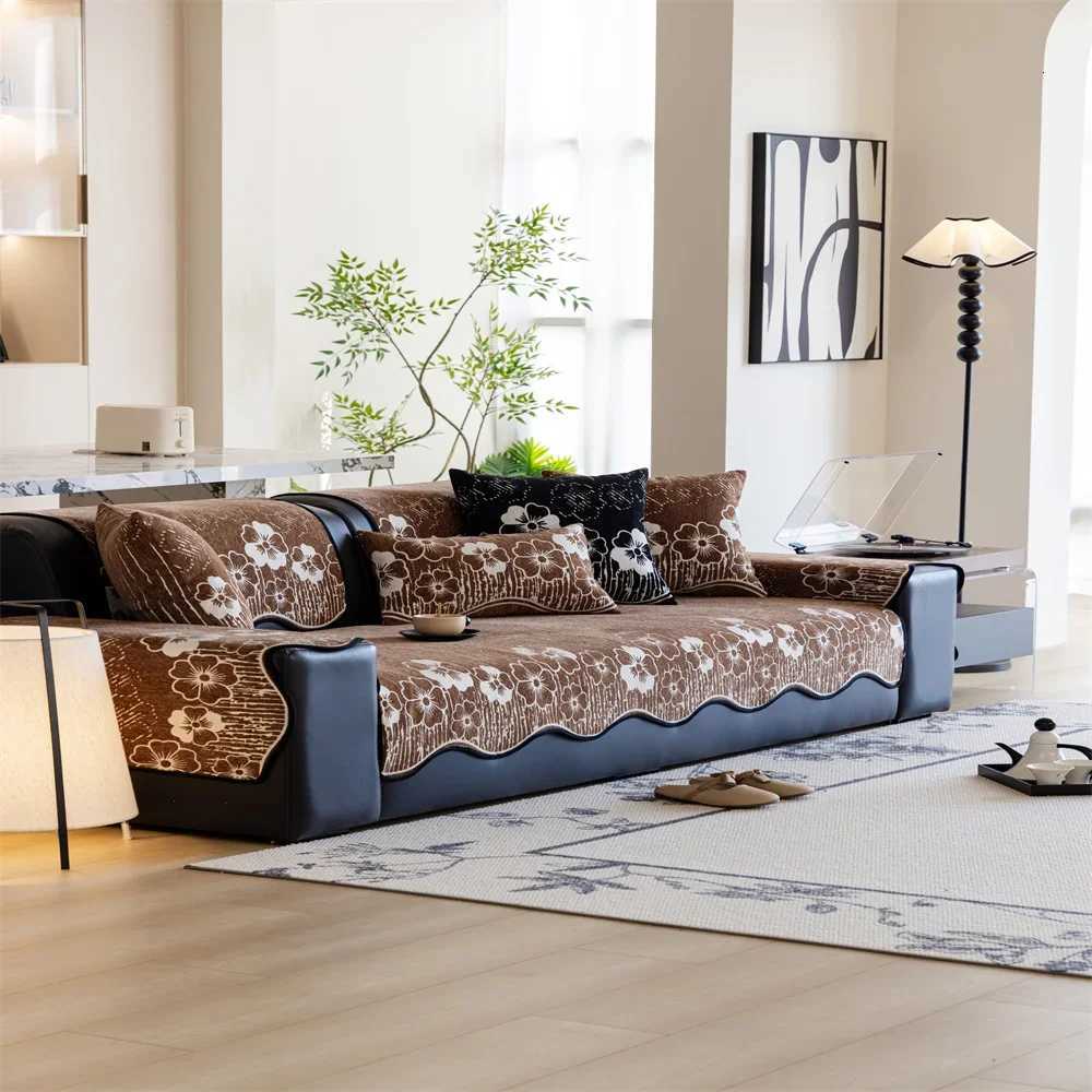 Sofa Cushion Light Luxury Four Seasons Universal NonSlip Cushion Modern AntiCat Scratch Cushion C251028