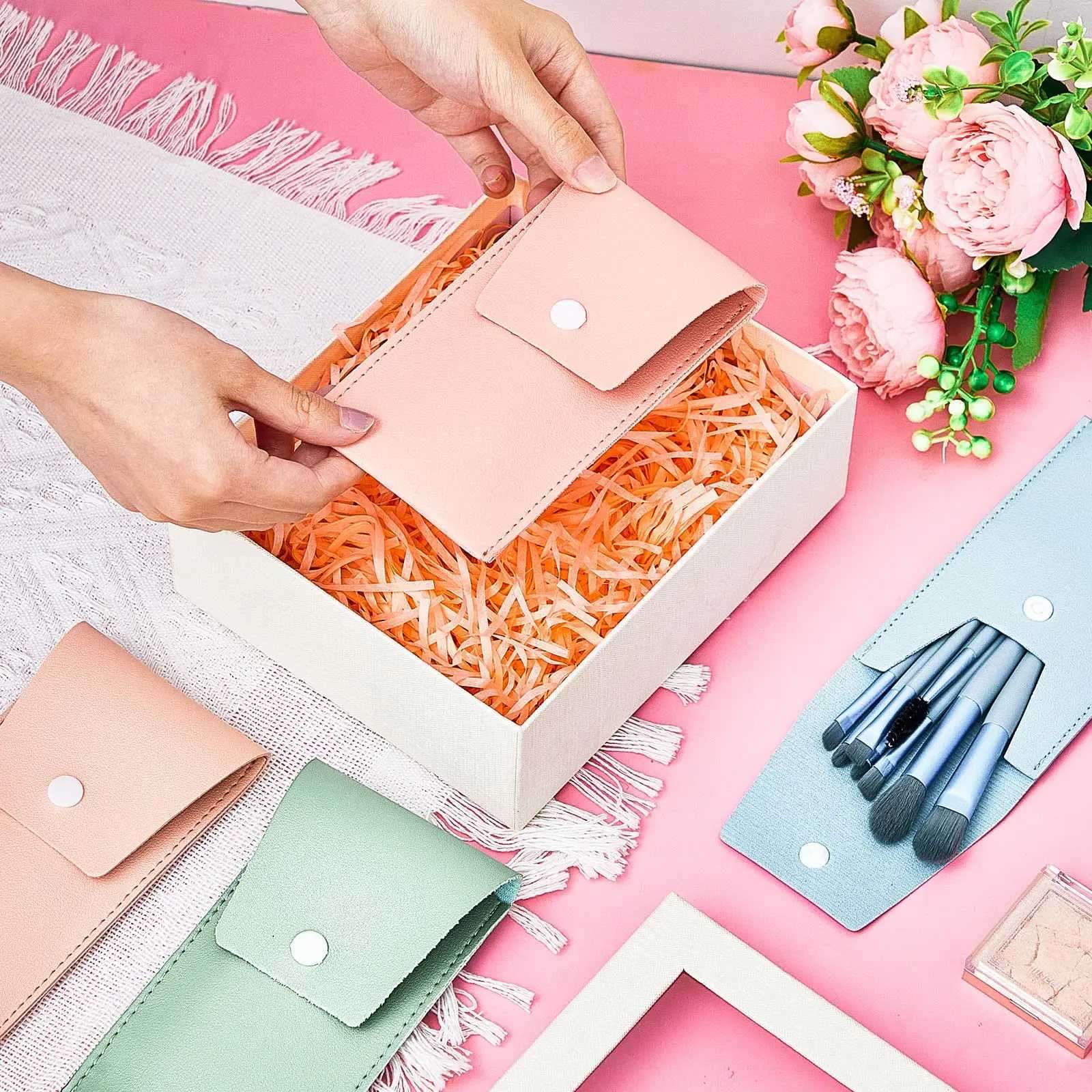 8PCS Travel Makeup Brush Set Brushes Bag Bridesmaid Foundation Brush for Wedding Bridal Shower Favors Bachelorette Party Gift J251117