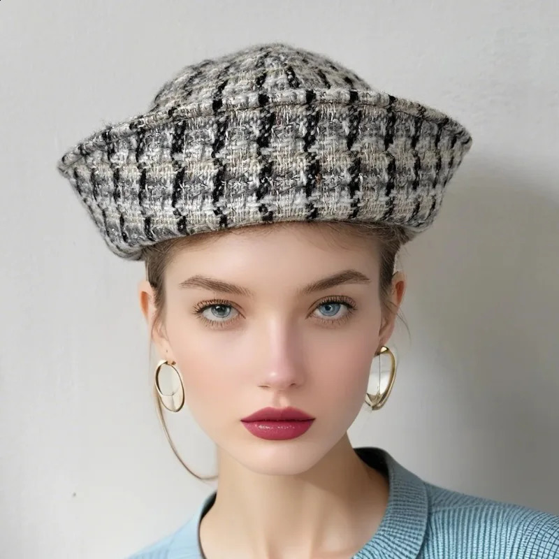 Autumn Burgundy Berets Sailor Hat Japanese Versatile Naval Style Hat Womens Winter Fashion Party Warm Bucket Hat Nurses Cap 251027