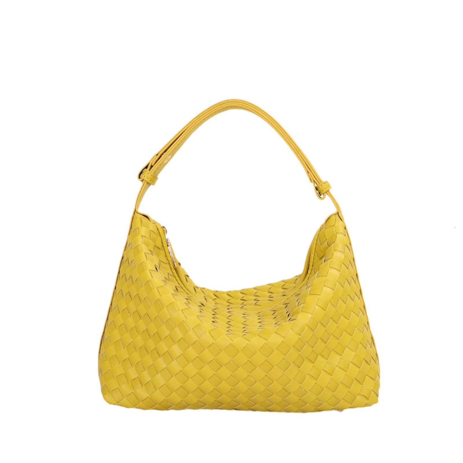 Luxury Brand Designer Bag Handwoven Trendy Lunch Box Handbag High-End Niche Single Shoulder Underarm Bag