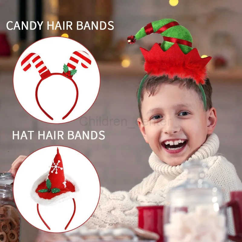 Disney Christmas Elf-Themed Headband - Festive Hair Accessory with Hat Design H251119