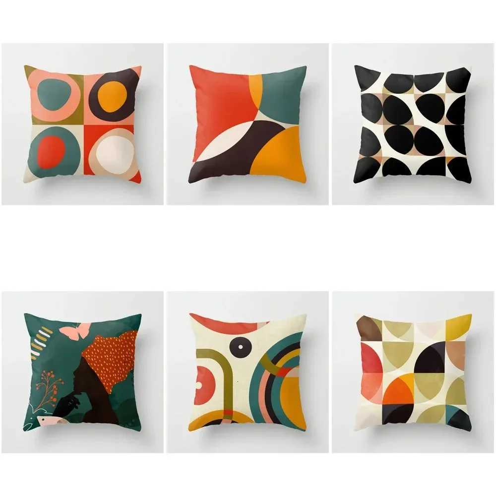 Pillow Case Nordic Moran Living Room Abstract Home Decor Cover C251028