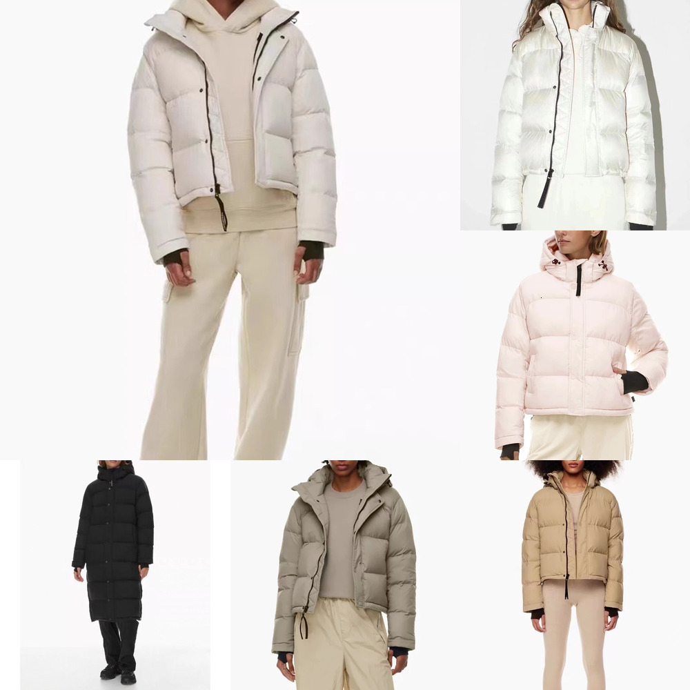 Top quality designer Aritzia down jacket super puff short hooded vest branded waistcoat long down thickened extreme warm knee length jackets a