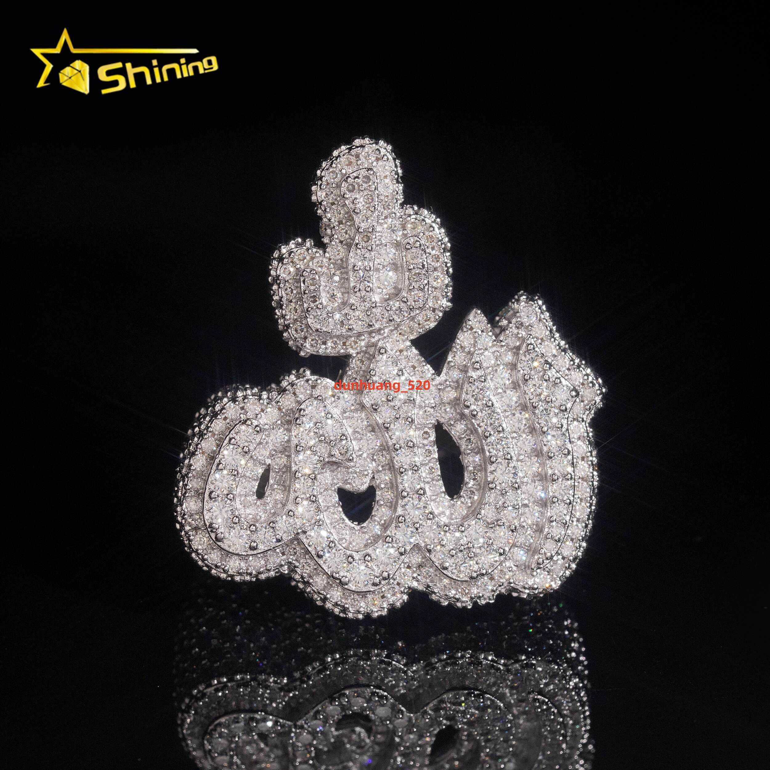 Hot Sale Design Moissanite Mens Ring Pass Diamond Test S925 Gold Plated Hip Hop Iced Out Ring