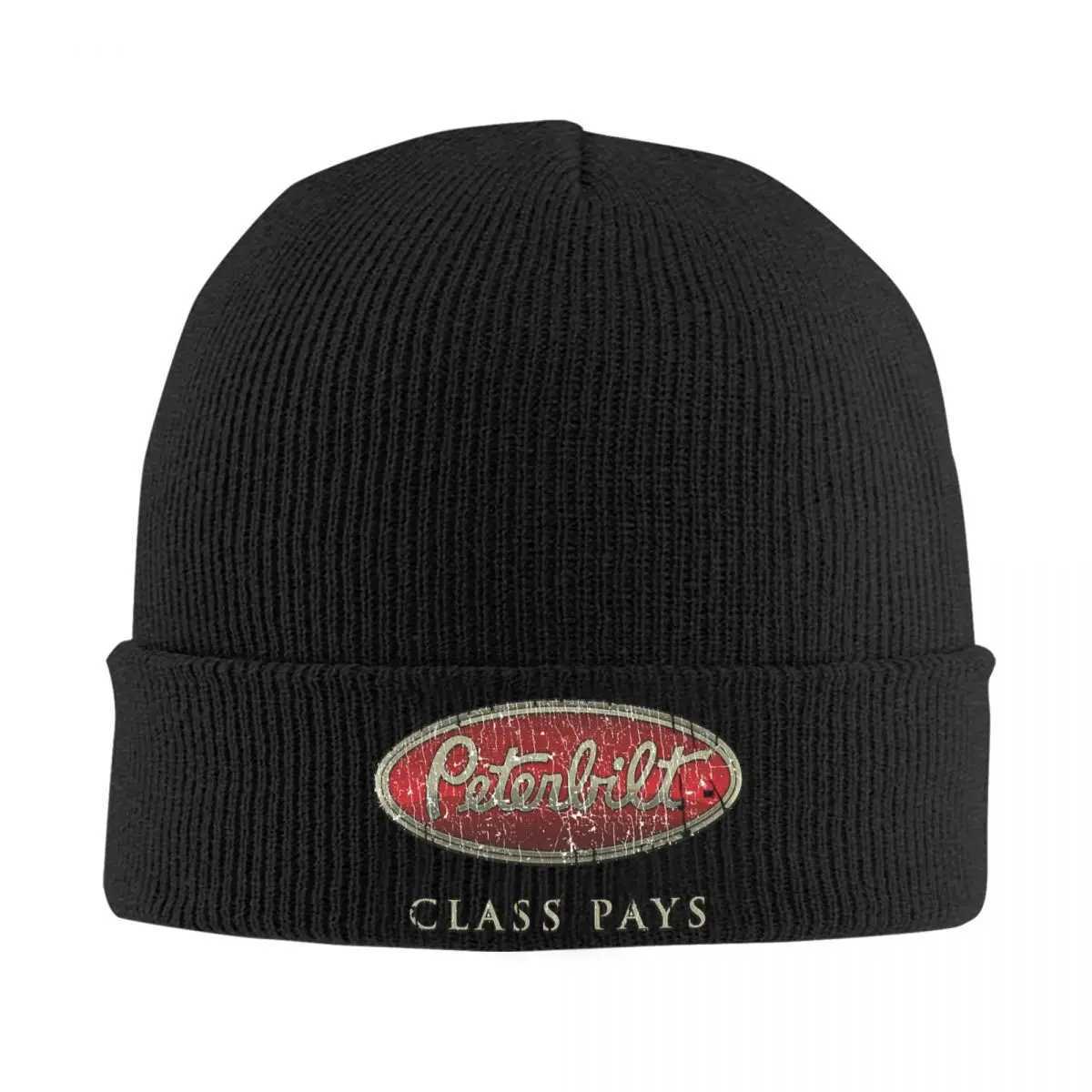 Peterbilt Class Pays 1939 Warm Knitted Cap Hip Hop Bonnet Hat Autumn Winter Outdoor Beanies Hats for Unisex Adt X251028