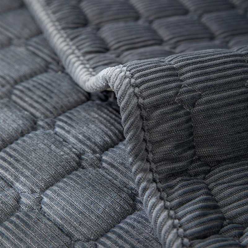 Thickened Corduroy Sofa Cushion Four Seasons General Pure Colour Plush NonSlip Living Room Sofa Cover Warm Breathable Sofa Back C251028