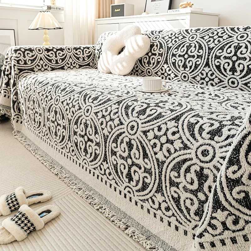 Thick Plush Sofa Blanket Multipurpose Furniture Cover Durable Fabric Dustproof Antiscratch Home Living Room Decor C251028