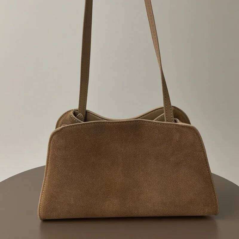 Designer Bags 2025 New Autumn Ladies Simple Commuter Niche Shoulder Underarm Leather Oblique Span Women's Bag Hot Selling