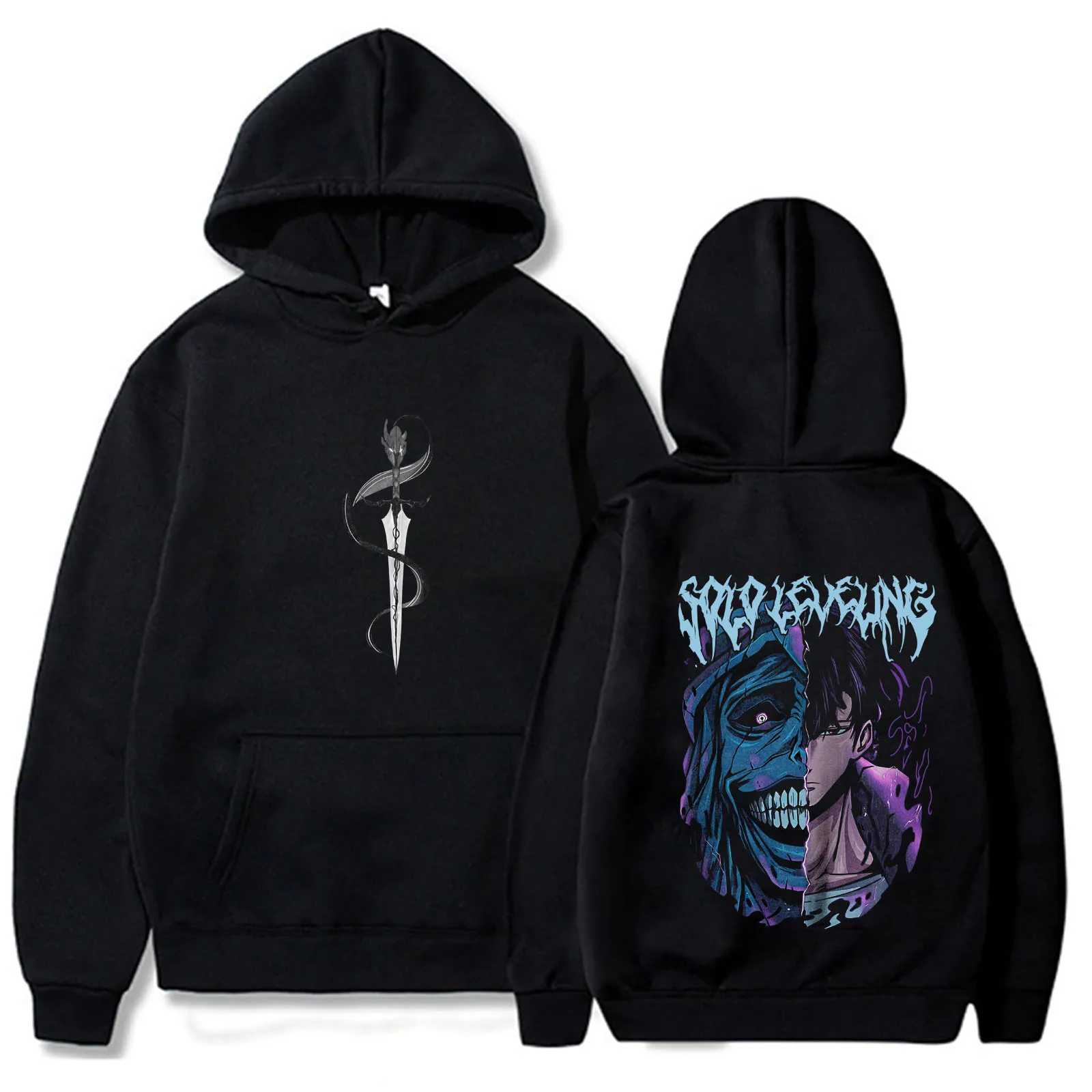 Solo Leveling Statue of God Hoodie Sung Jinwoo Hoodie Anime Graphic Tees Anime Sweatshirts Women Men Gift StreetwearXJ251028
