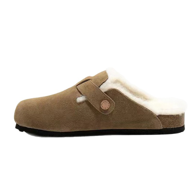Hot new free shipping deisgner slippers for womens flat slippers khaki brown New fashionable and versatile flat slippers