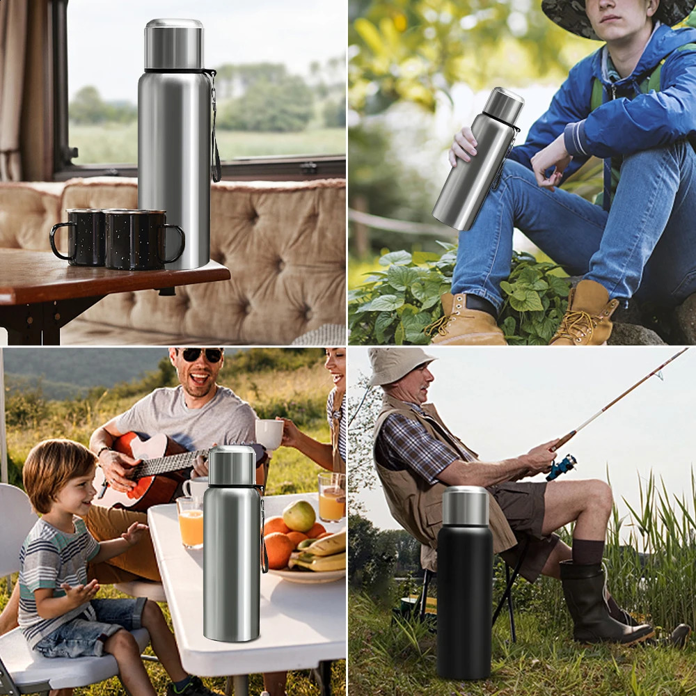 6001500ml 316 Stainless Steel Thermos LED Temperature Display Thermal Mug Vacuum Flask Water Bottle For Outdoor Camping 251028 W260226