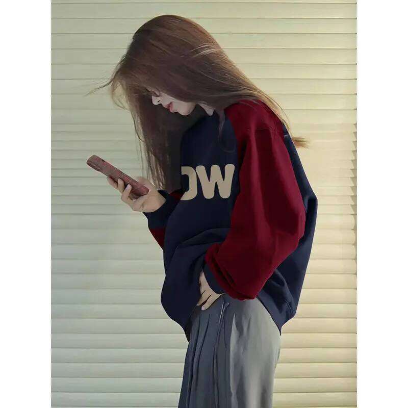 Women S Sweatshirts Female Clothing Fur Liner Minimalism Flexible Elegant Split Hipster Hiphop Half Zip Seasonal Girls Smoky