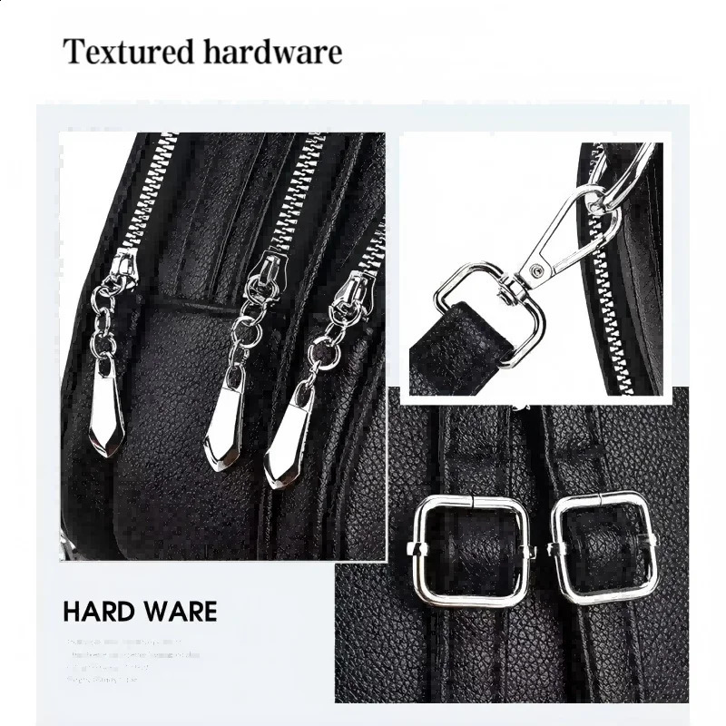 A highquality multifunctional small backpack for ladies a new mini handbag in solid color with a casual school style 251028