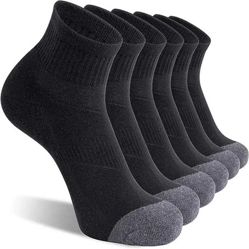 10 Pairs EUR3847 Plus Size Women Men Sports Socks High Quality Cotton Running Socks Soccer Basketball White Black Grey Socks J251028