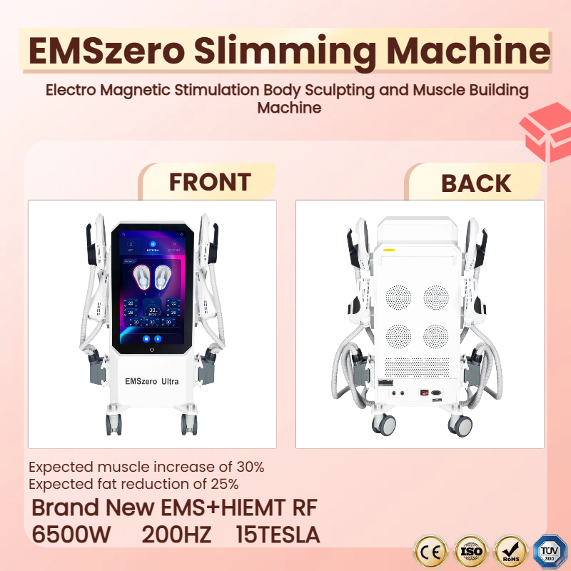 High-end EMS Sculppt Body Sculpting RF Slimming Machine EMSzero Pro Weight Loss And Muscle Building Electromagnetic Muscle Stimulator