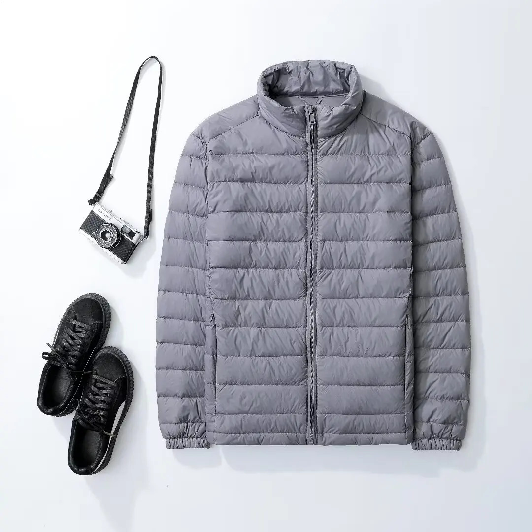 Big Size 5xl 8xl 11xl Mens Puffer Jacket 2025 Mens Lightweight WaterResistant Packables Warm Fashion Short Down Parkas 251027