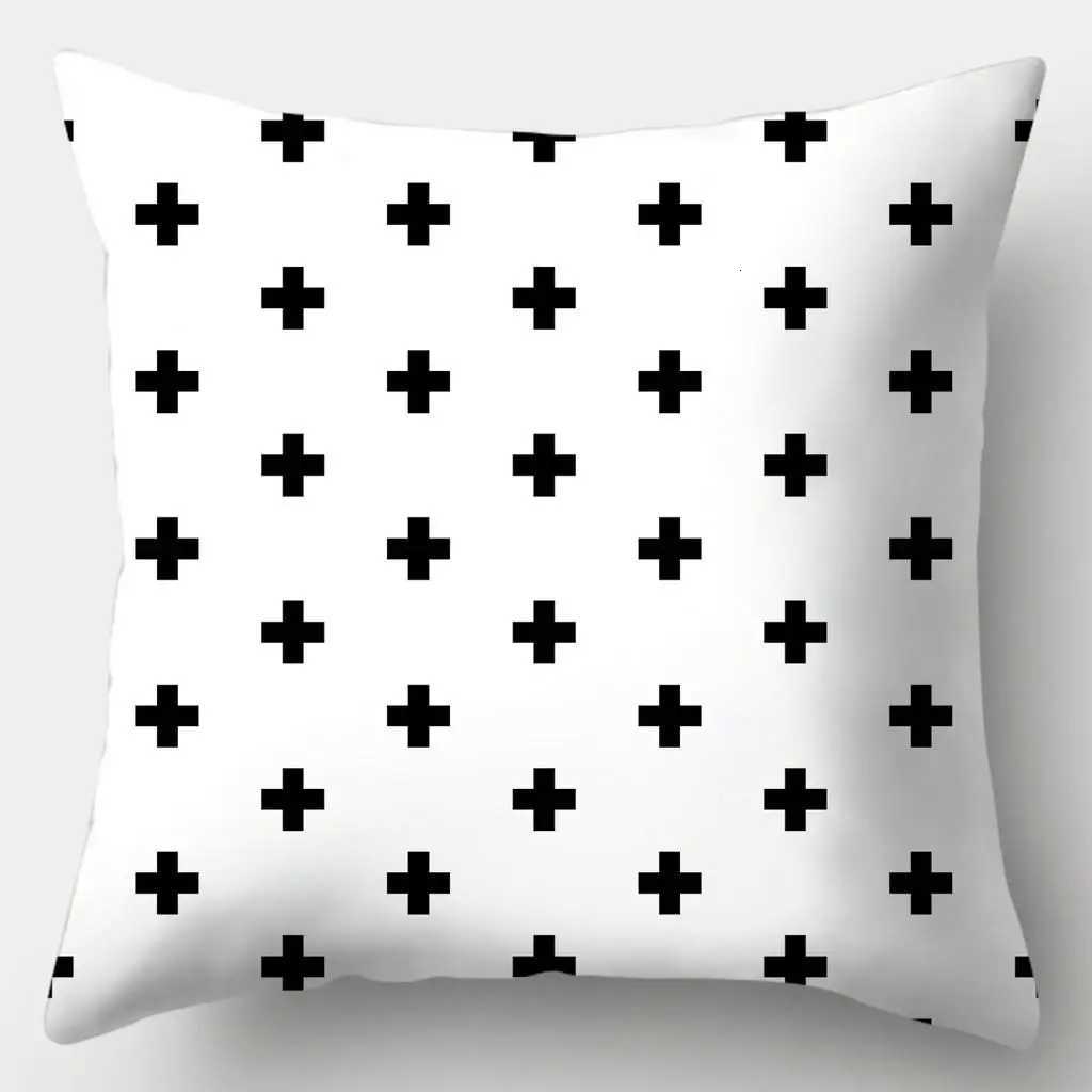 Pillow Case Black and White Series case Sofa Simple Home Style Cushion Cover Bedroom Living Room C251028