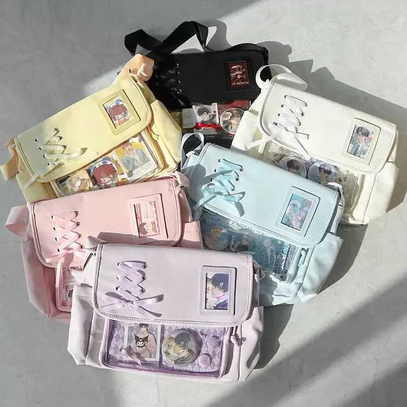 Japanese Original Niche Design Handbag College Style Versatile Shoulder Bag Fashion Trend Crossbody Bag Y2K Ulzzang Ita BagW251028