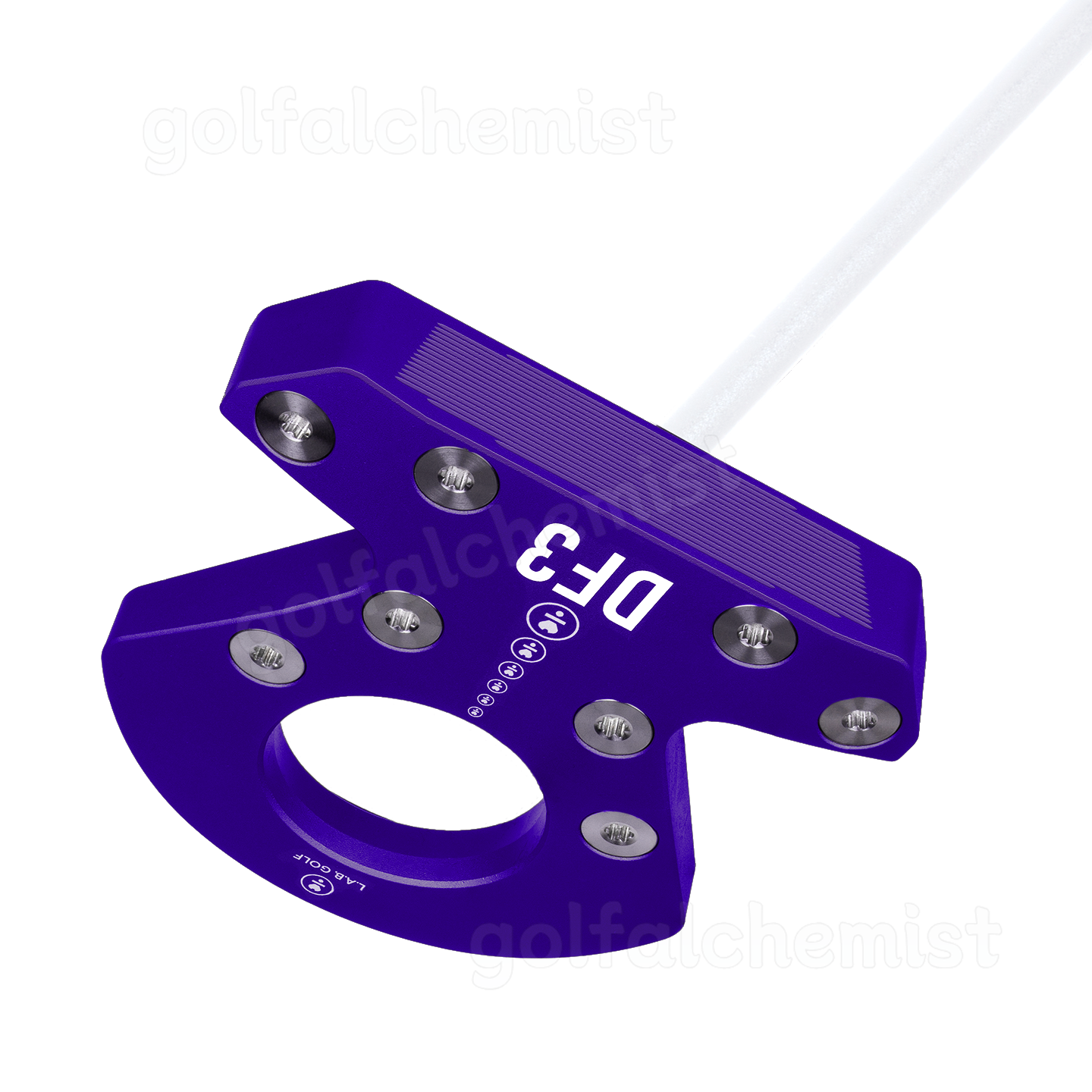 Purple LAB DF3 Putter. golf clubs 33/34/35 Inch automatic balancing club face return putter