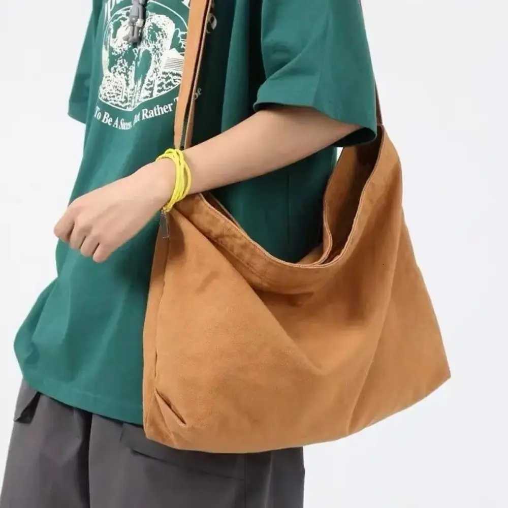 Womens Shoulder Bag Large Capacity Crossbody Bag for Woman 2025 New in Cotton Fashion Korean Female Student School Bag HandbagW251028