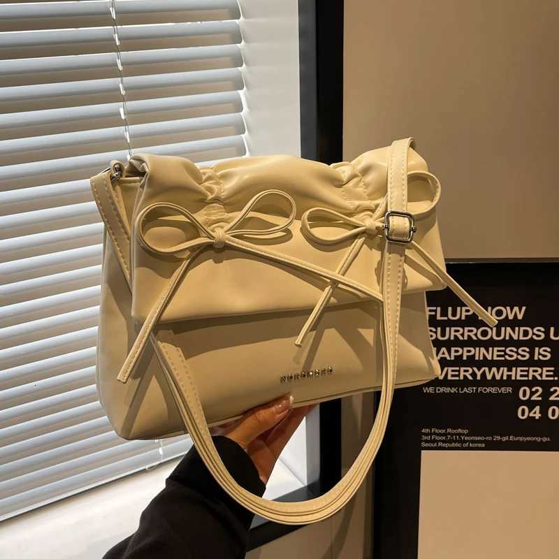 Sewing Thread Solid Crossbody Bags Interior Zipper Pocket 2024 High Quality Bags for Women Flap Pocket Pu Womens HandbagsT251028