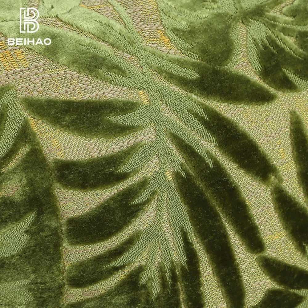 Pillow Case Leaf Jacquard Throw Covers cases Cushion Covers For Home Bed Room Sofa Decoration Luxury Velvet St Patricks Day C251028