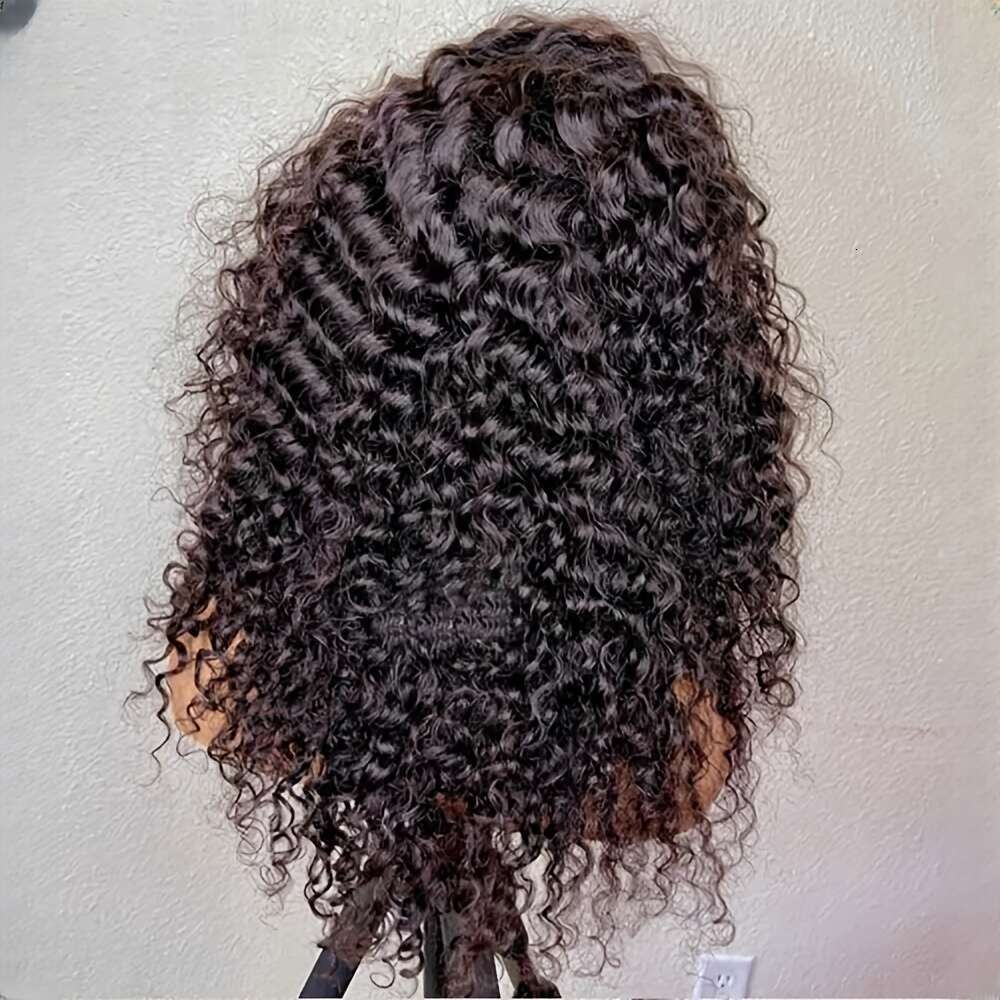 180% Density 26" Twist Synthetic Wig - 13X4 HD Lace Front, Heat Resistant Daily Wear, Elegant Kinky Curly Hair For Women & Men, Versatile Party S