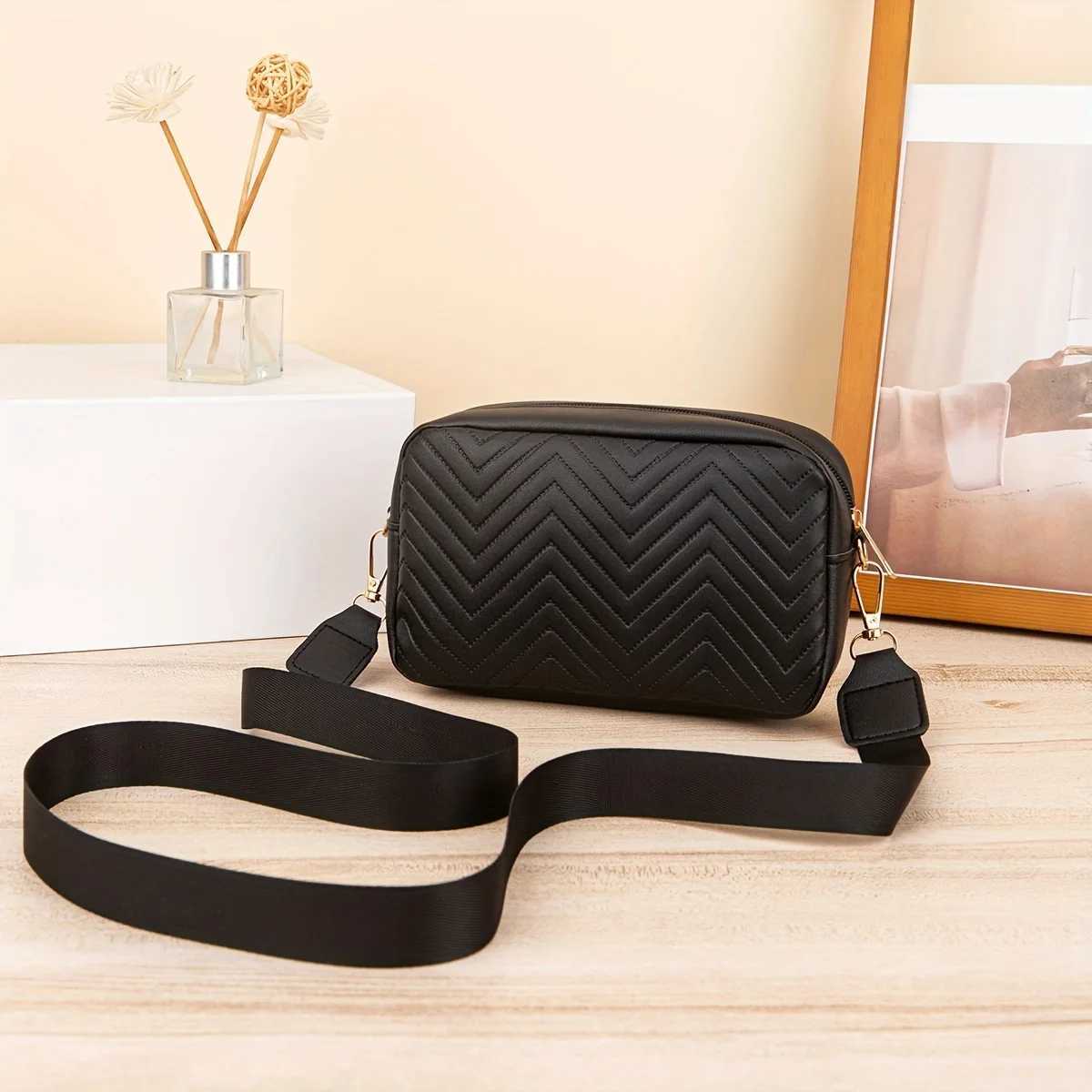 Mini Fashion Quilted Crossbody Bag Trendy PU Shoulder Bag Womens Casual Handbag Phone PurseT251028