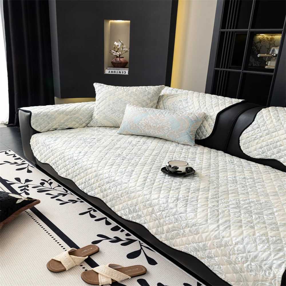 Sofa Cushion NonSlip Cover Luxury Sensation Living Room Decor Light Weight Elegant Sofa Pad Envelope C251028