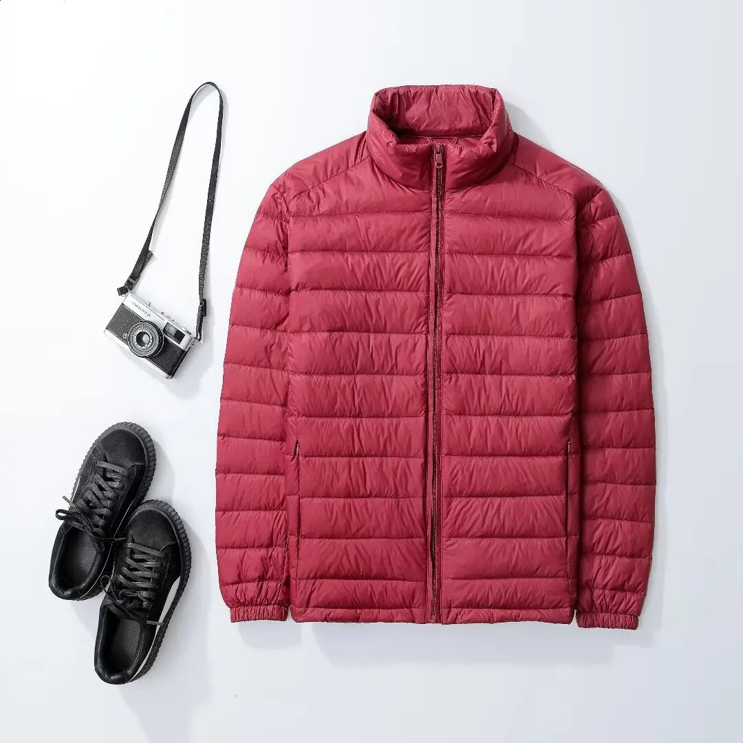 Big Size 5xl 8xl 11xl Mens Puffer Jacket 2025 Mens Lightweight WaterResistant Packables Warm Fashion Short Down Parkas 251027