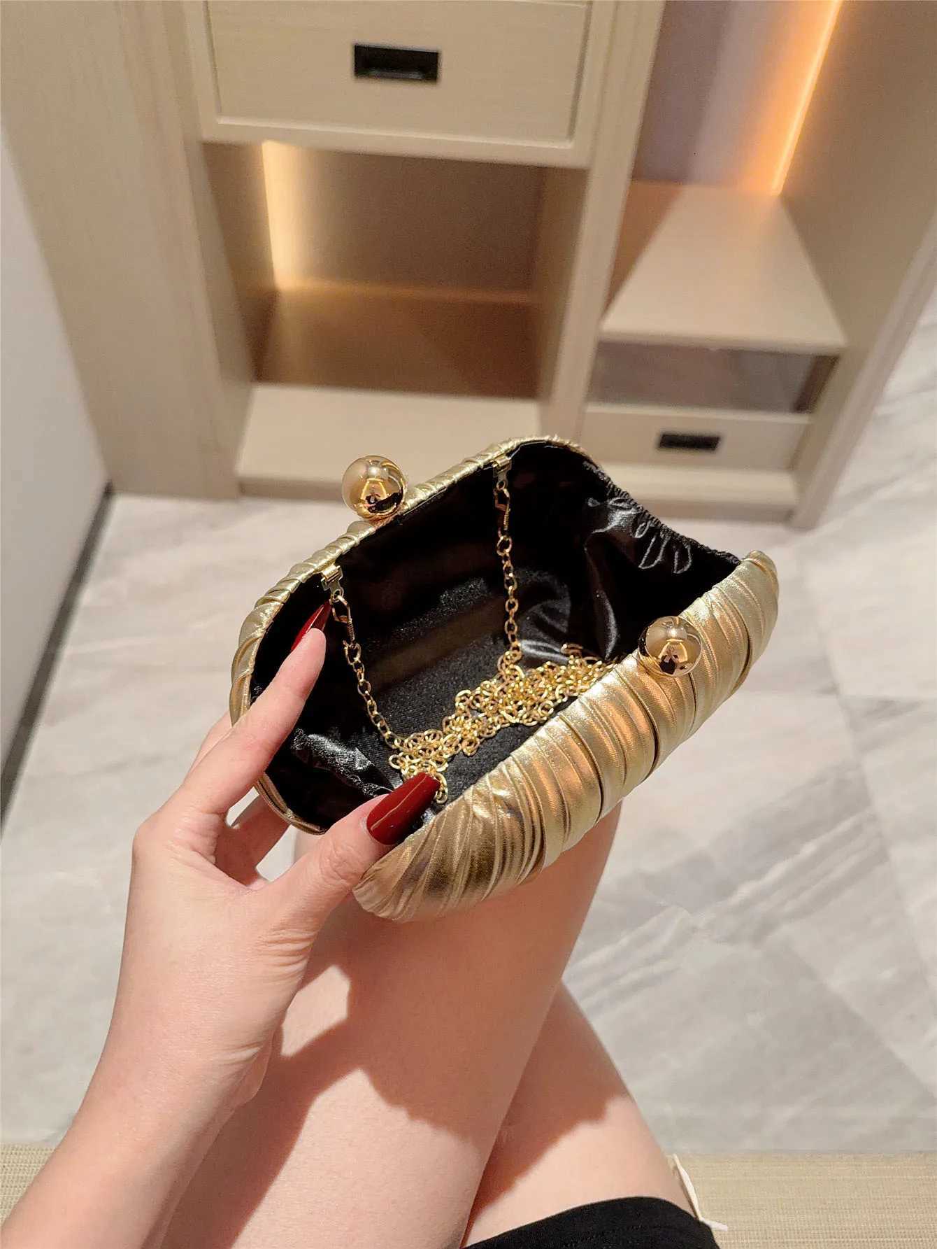 Gorgeous Oval Box Bag Clutch Bag Womens Banquet Evening Dress Clutch Bag with Cheongsam Wedding Chain Bag H251027