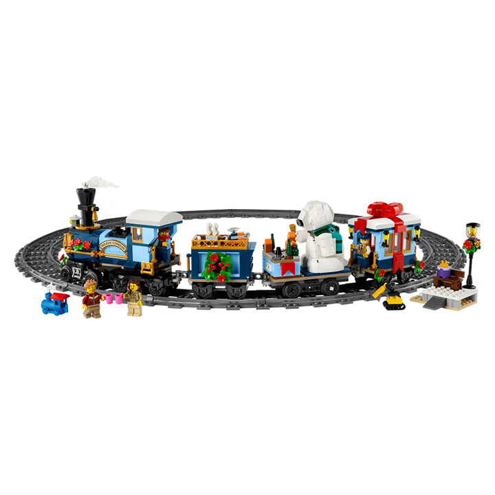 LEGO 10361 Winter Express Train - Creativity Boosting Building Set for Children