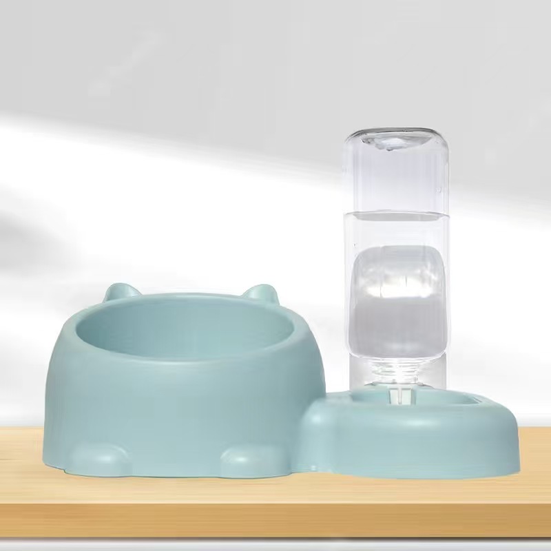 K3314 Automatic bowl for cats and dogs, two-in-one drinking and feeding function