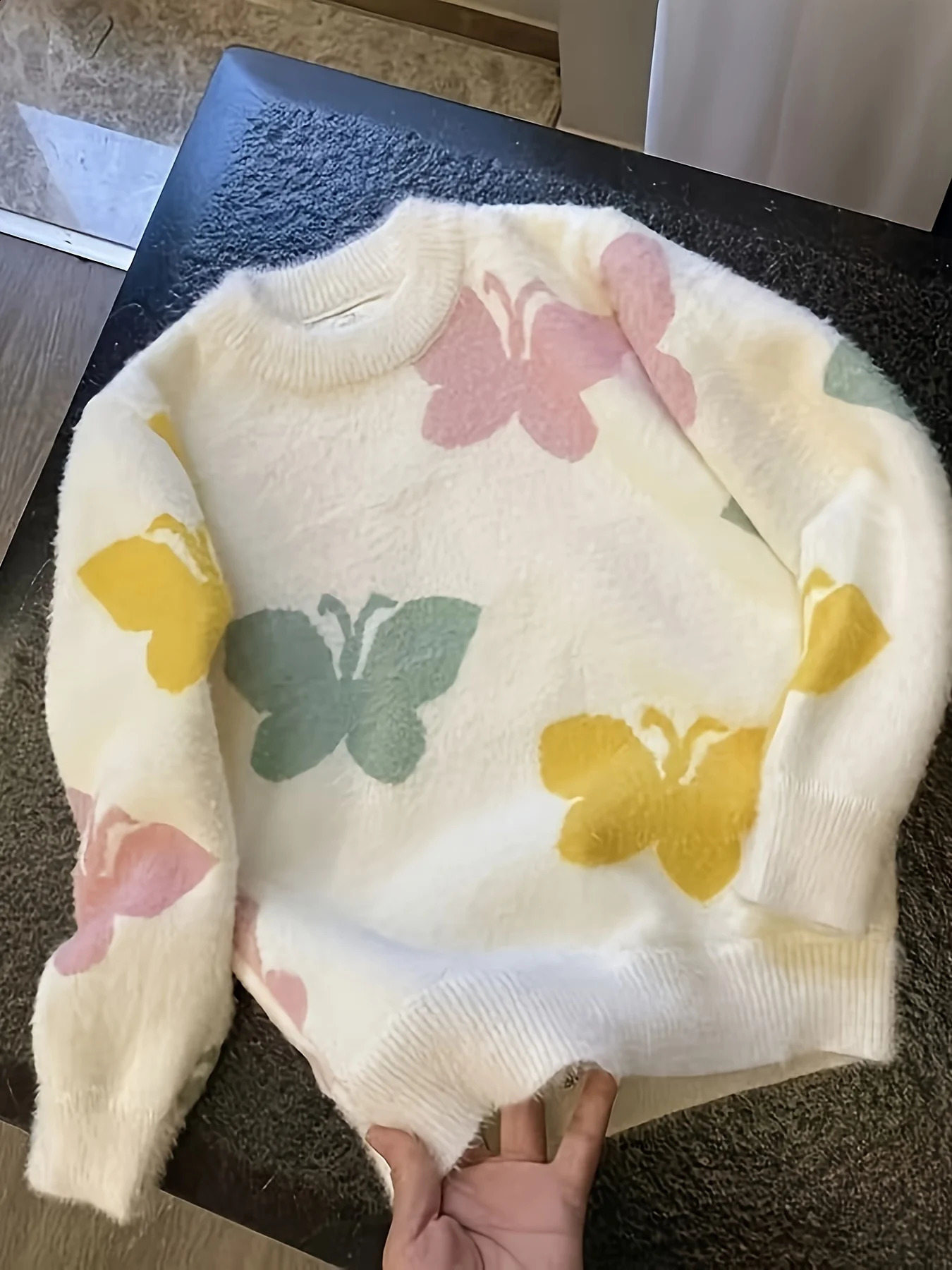 Girls Sweaters Pullovers Autumn and Winter Clothing Kidsrens Clothing Bottoming Shirts Stylish Thickeneded Sweaters for Older Kidsren 251027