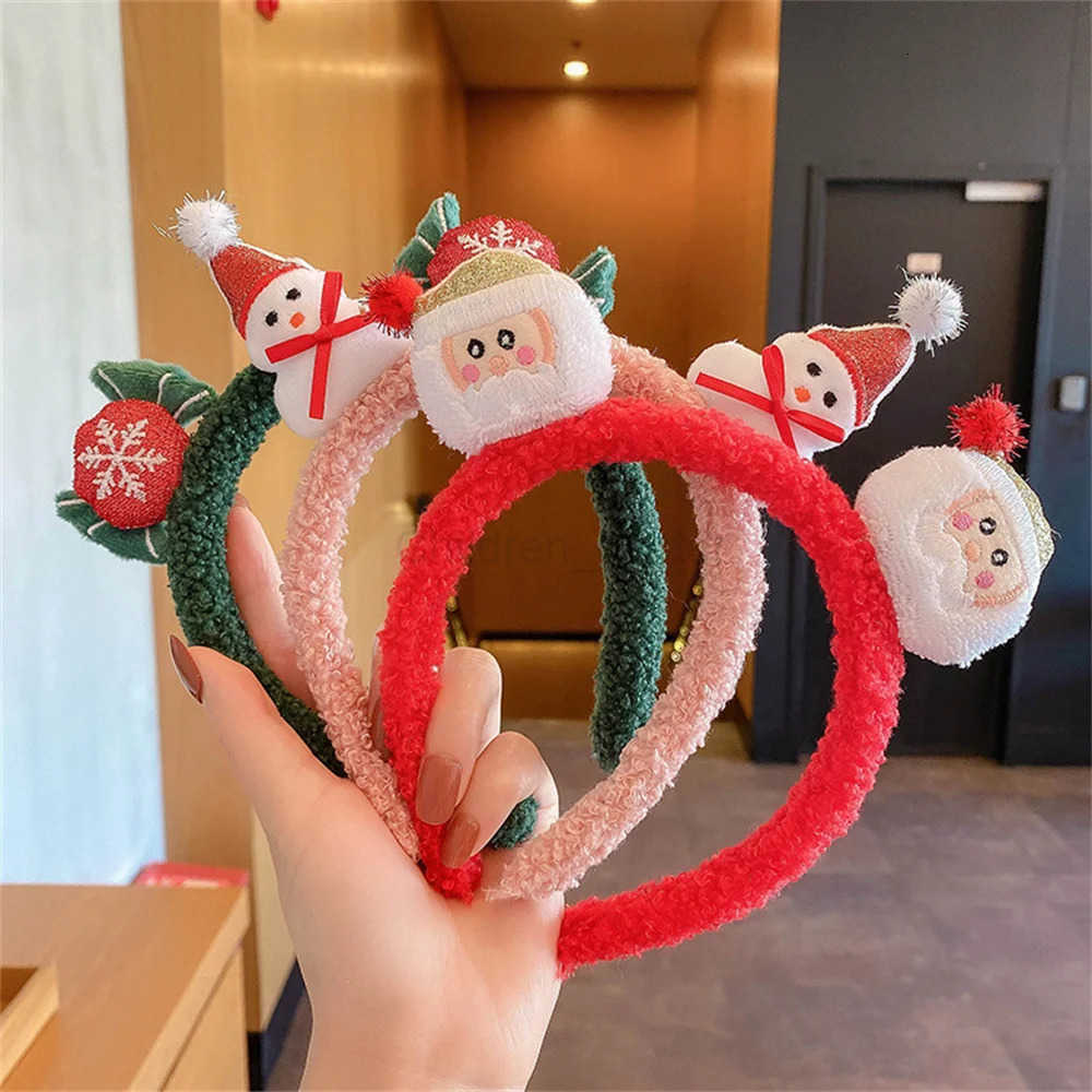 Disney Christmas Cute Snowman & Elk Holiday Themed Plush Headwear for Girls - Fall/Winter Seasonal Accessory designer H251119