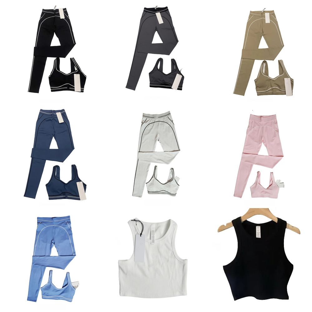 Women New Clothes Sets Stand Collar Zipper Top Underlay vest Yoga pants Style Thickened for Warmth Fall Winter Sports Casual Wear aloliness women clothes set5-5