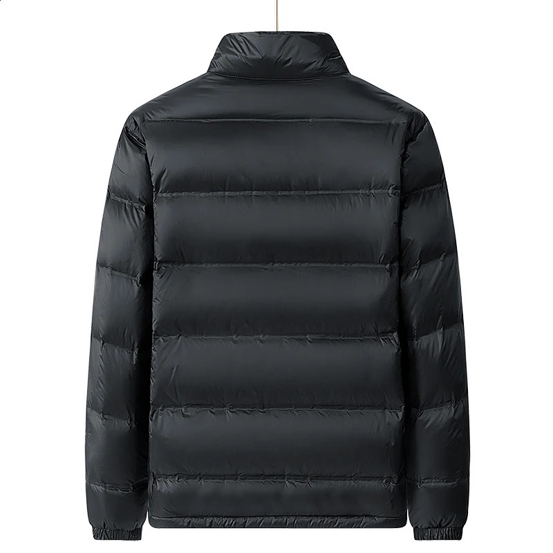 Men Winter Stand Collar Down Jacket Warm Windproof Coat Casual Lightweight Puffer Waterproof High Quality jacket Male 251027