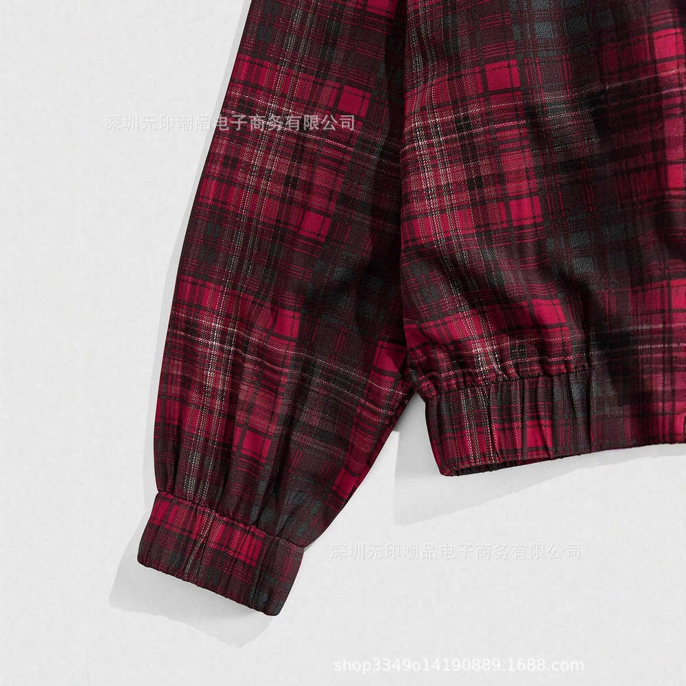 American Dark Unisex Fashion Striped Plaid Shirt Horror Style Winter 3D Pattern Hoodie