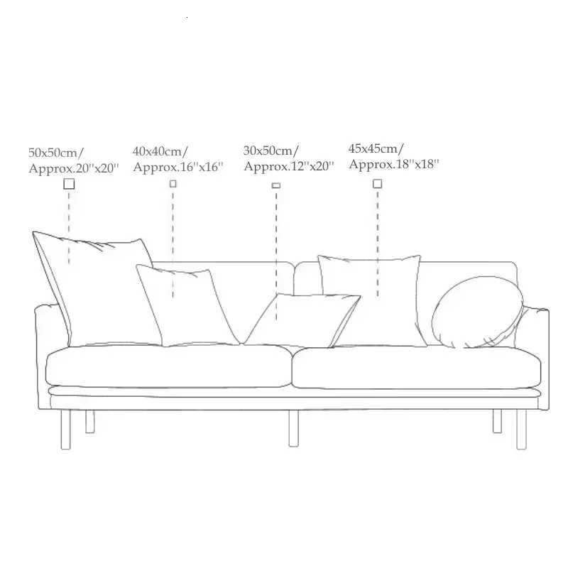 Pillow Case Design Luxury Sofa Cushion Cover Grey Snowflakes Geometric Covers for Home Sofa Decoration 30x50 45x45 50x50 60x60cm C251028