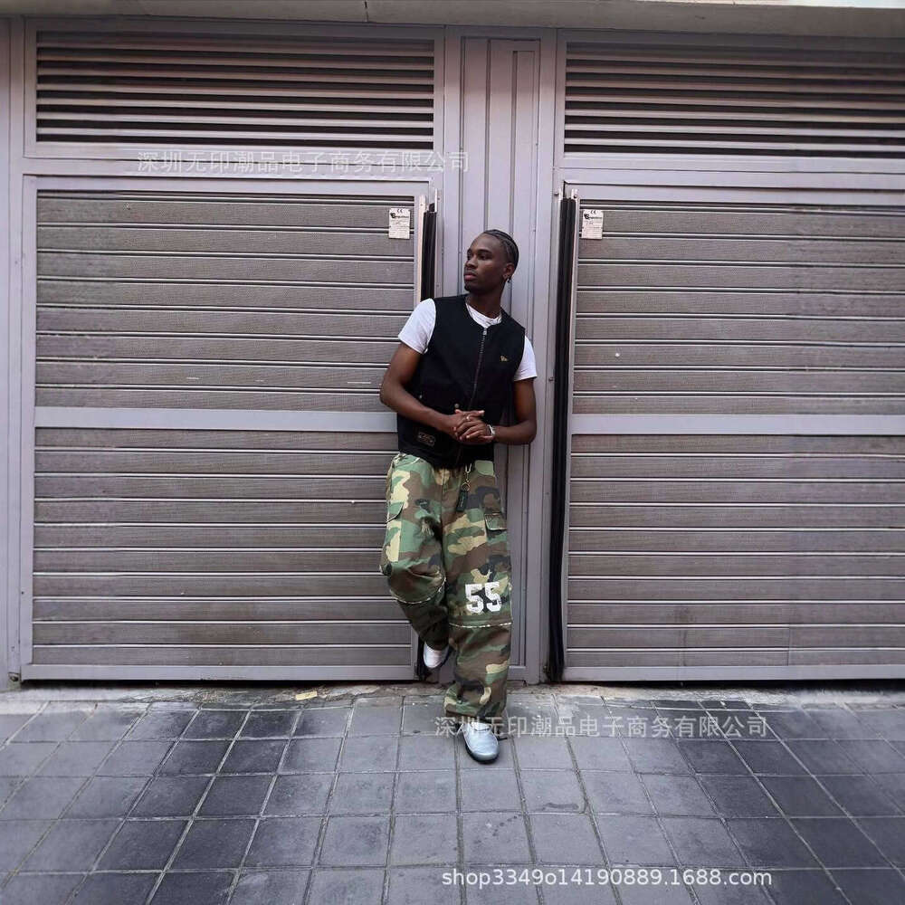 Street Jungle Color 2 Seasons Wearable Unisex Detachable Leg Loose Long Pants