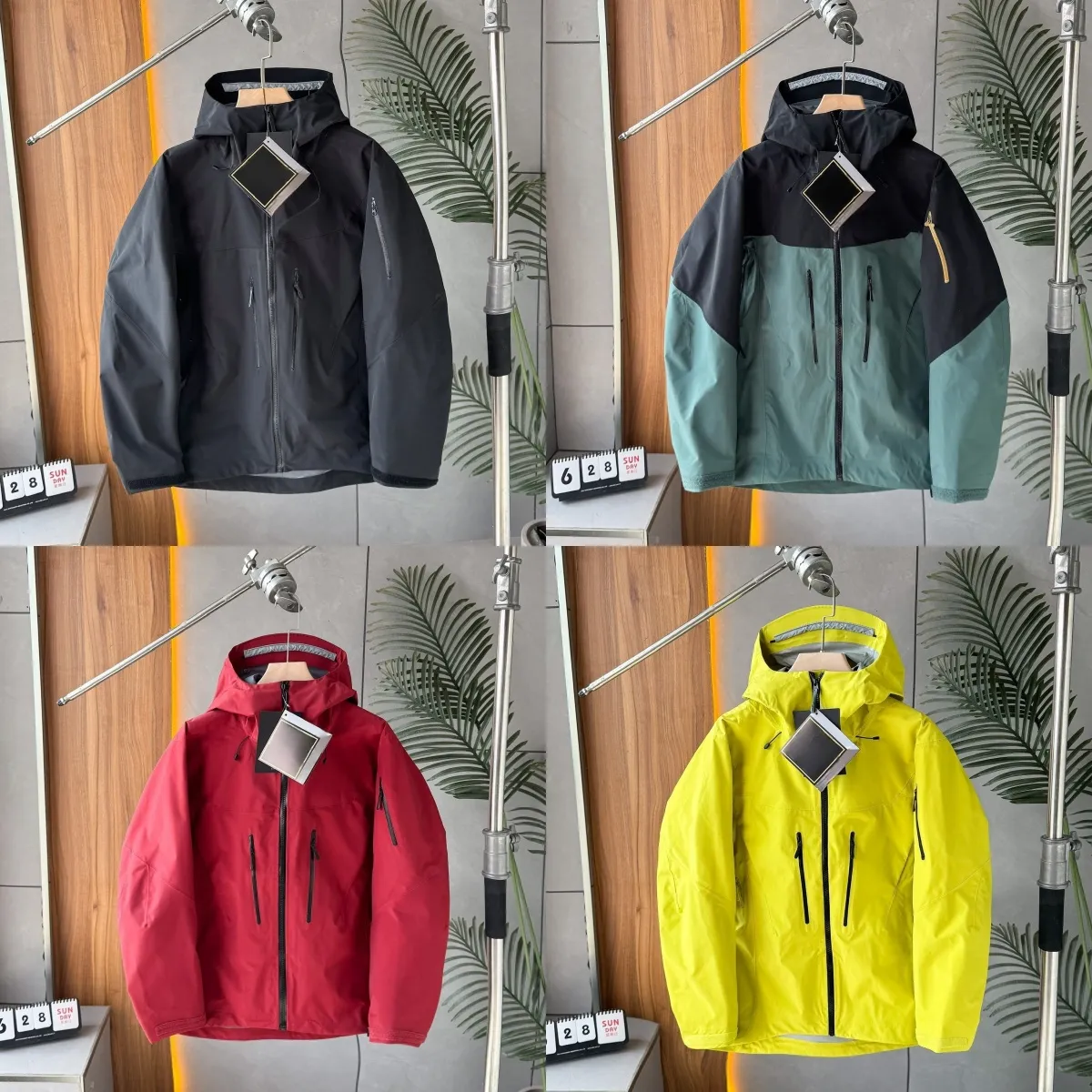 Men Jacket Three Layer Outdoor zipper jackets Waterproof warm Jackets For sports Women SV/LT Jacket Male Casual Lightweight Hiking Jacket Size S-3XL