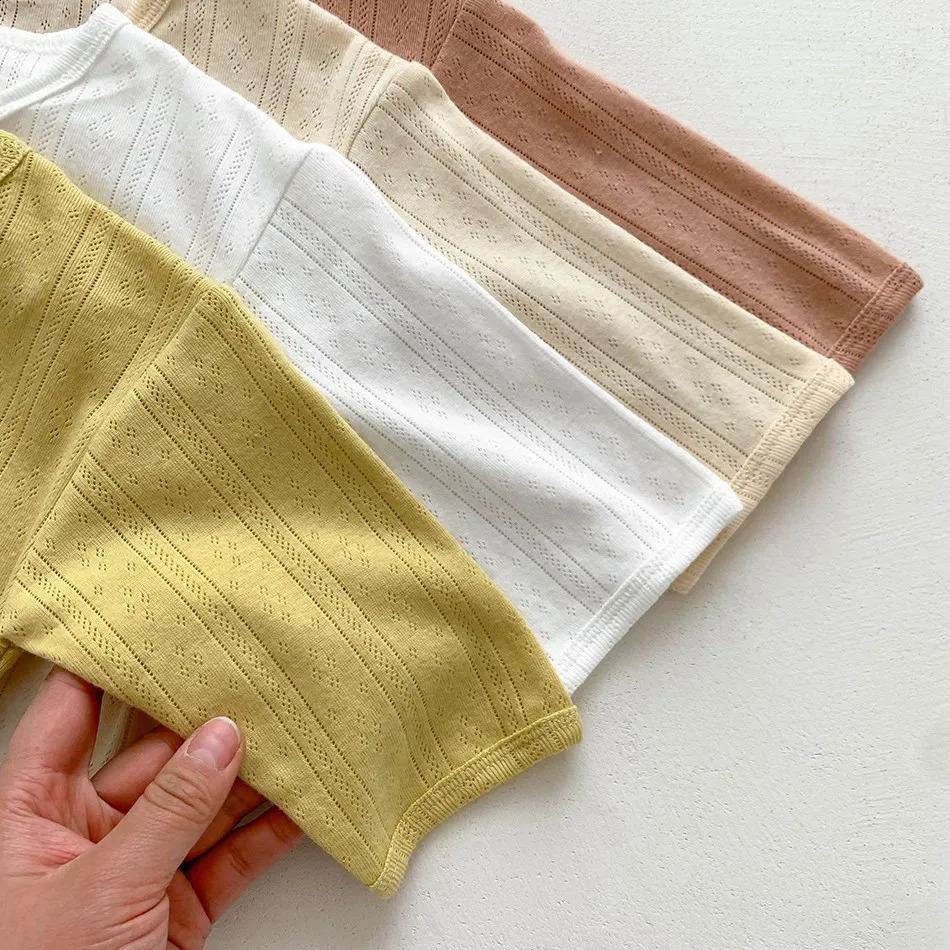 Kids Clothes Toddler Summer Jacket Infant Korean Casual Tops Boys Girls Lightweight Long Sleeve Outerwear Solid Color Cardigan 251023