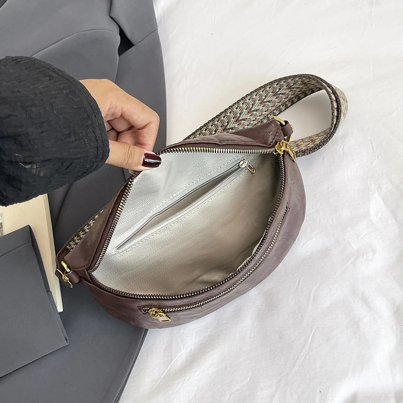 Fashion Simple Waist Bag Fanny Pack Woman Chest Pack Belt Bag phone Purse Leisure Ladies Shoulder Crossbody Bags 251023