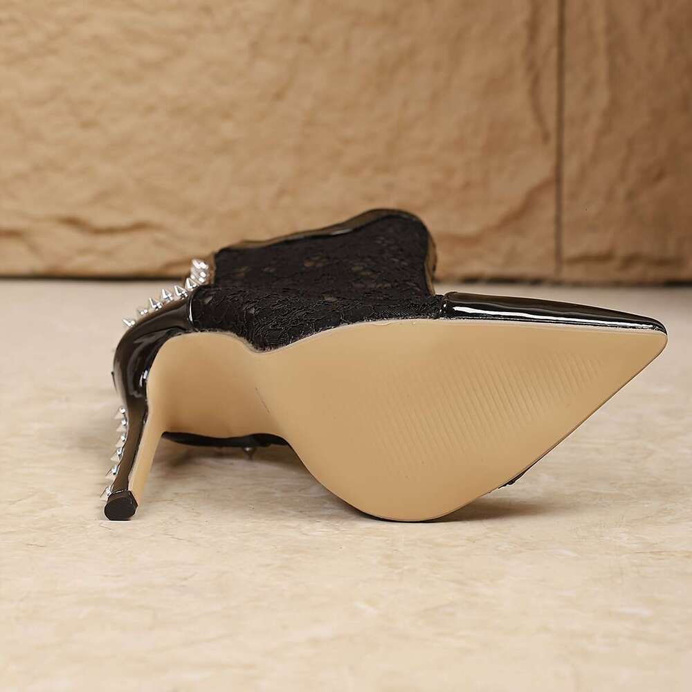 Italian Roman Boots Pointed Toe Stiletto Heels, Slip-Resistant Platform, Easy Zipper Closure, All-Season Formal Casual Shoes EU 35-42 / US Women'