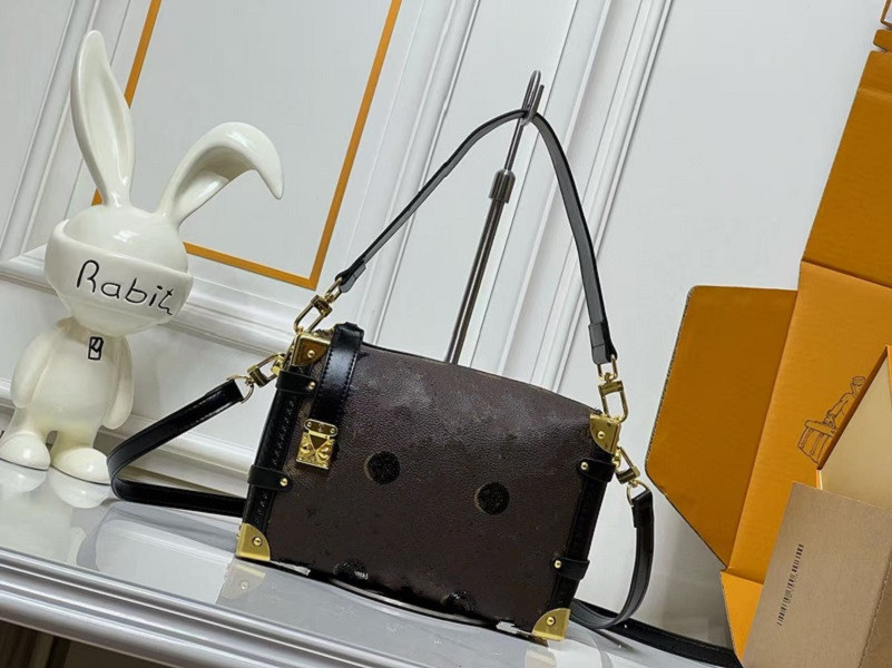 Black Bag Designer Shoulder Bag Side Trunk Bag Women Box Bag Luxury Crossbody Bag Lady Tote Bag Underarm Bags Fashion Purse High Quality Bag M46368