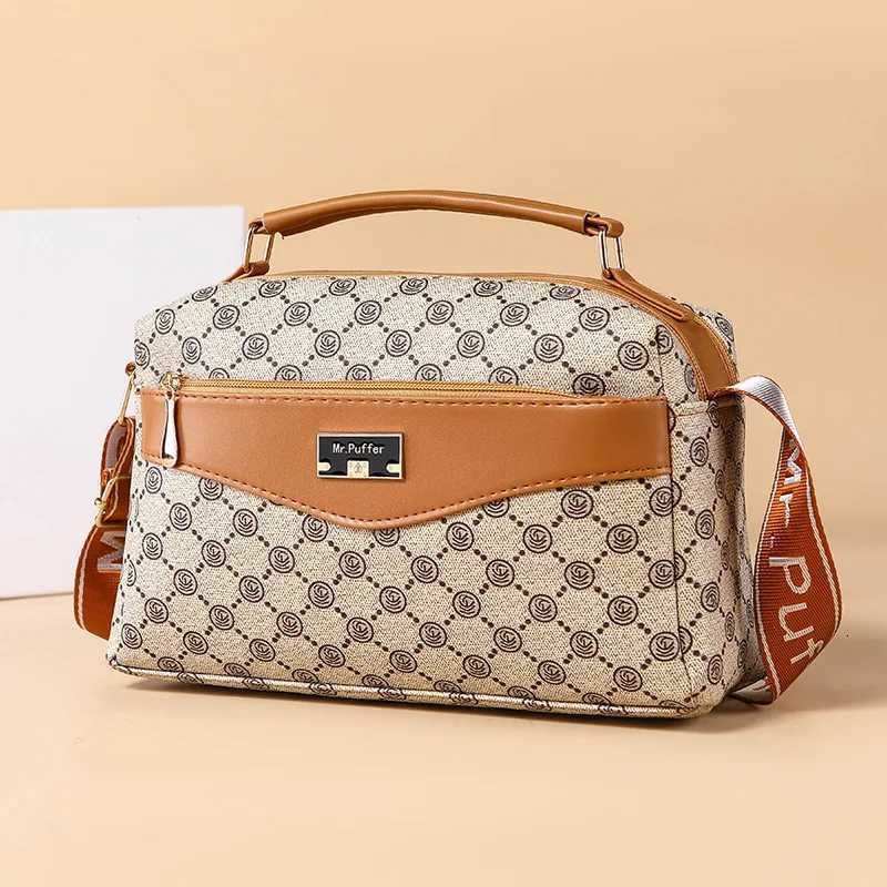 Letter Printing Design Crossbody Bags Womens New Single Shoulder Retro Small Square Bags Street Vendors Mobile Phone BagsT251028