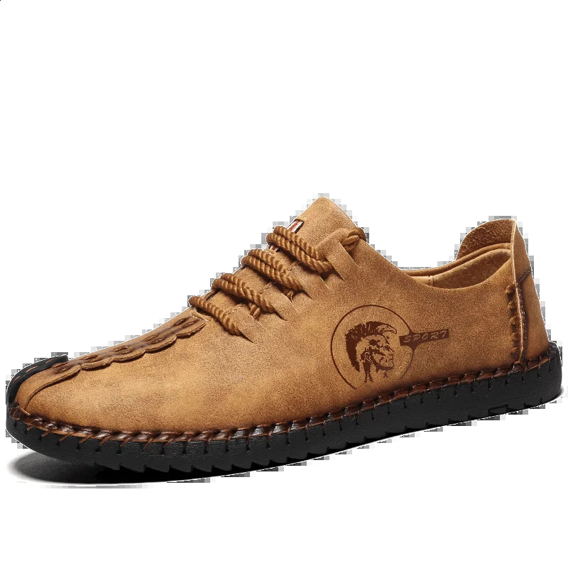 Mens Casual Shoes Fashion Driving Shoes For Men High Quality Loafers Genuine Leather Men Shoes Plus Size 48 251023