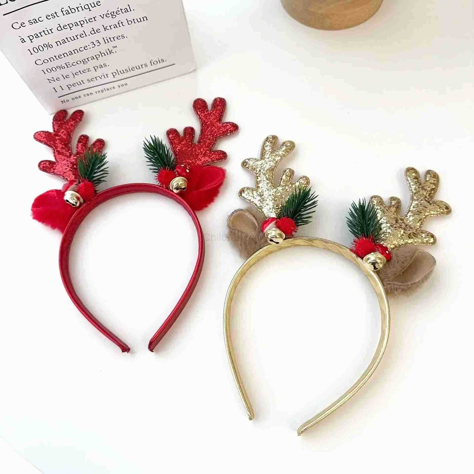 Disney Christmas Reindeer Horn & Deer Ears Headband - Holiday Decor for Parties designer H251119