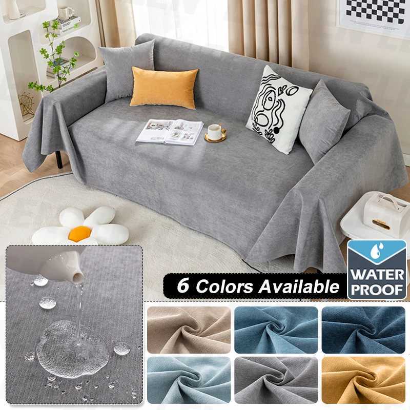 Waterproof Sofa Towel Solid Colour High Quty Sofa Cover Multifunctional Dustproof Durable Sofa Towel For Living Room Decor C251028